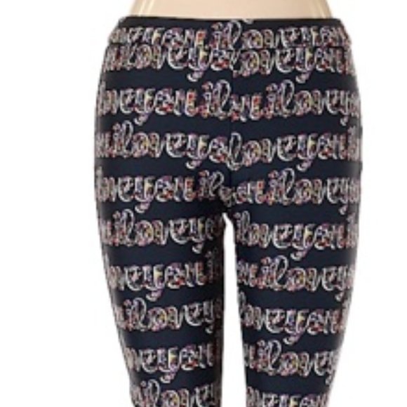 CYNTHIA ROWLEY • Neoprene "iLoveYou" Pants - Picture 7 of 9